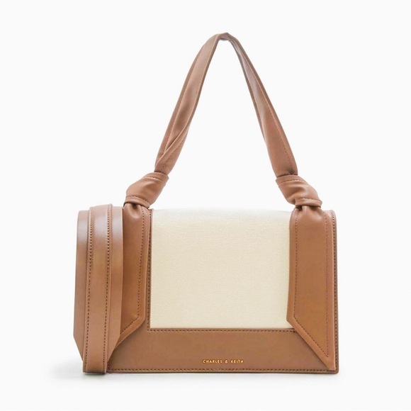 Charles & Keith Knotted Strap shoulder Crossbody bag - Picture 2 of 16